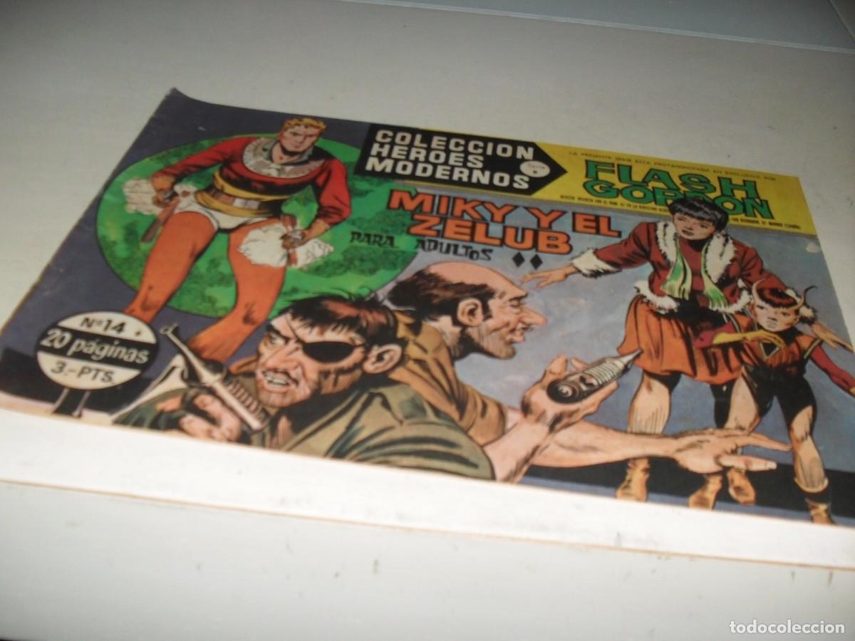 Tebeos: FLASH GORDON,SERIE B,N&ordm; 14 MIKY Y EL ZELUB,(DE 75),DOLAR,1964 - Foto 1