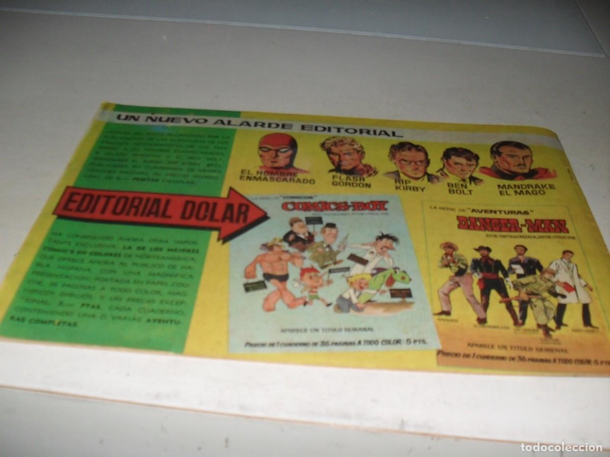 Tebeos: FLASH GORDON,SERIE B,N&ordm; 13 TRAGEDIA EN MARTE,(DE 75),DOLAR,1964 - Foto 2
