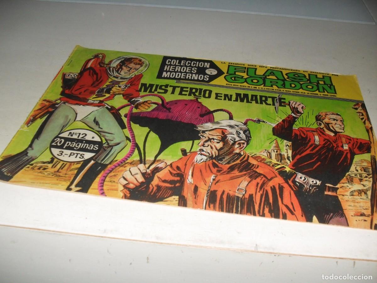 Tebeos: FLASH GORDON,SERIE B,N&ordm; 12 MISTERIO EN MARTE,(DE 75),DOLAR,1964 - Foto 1