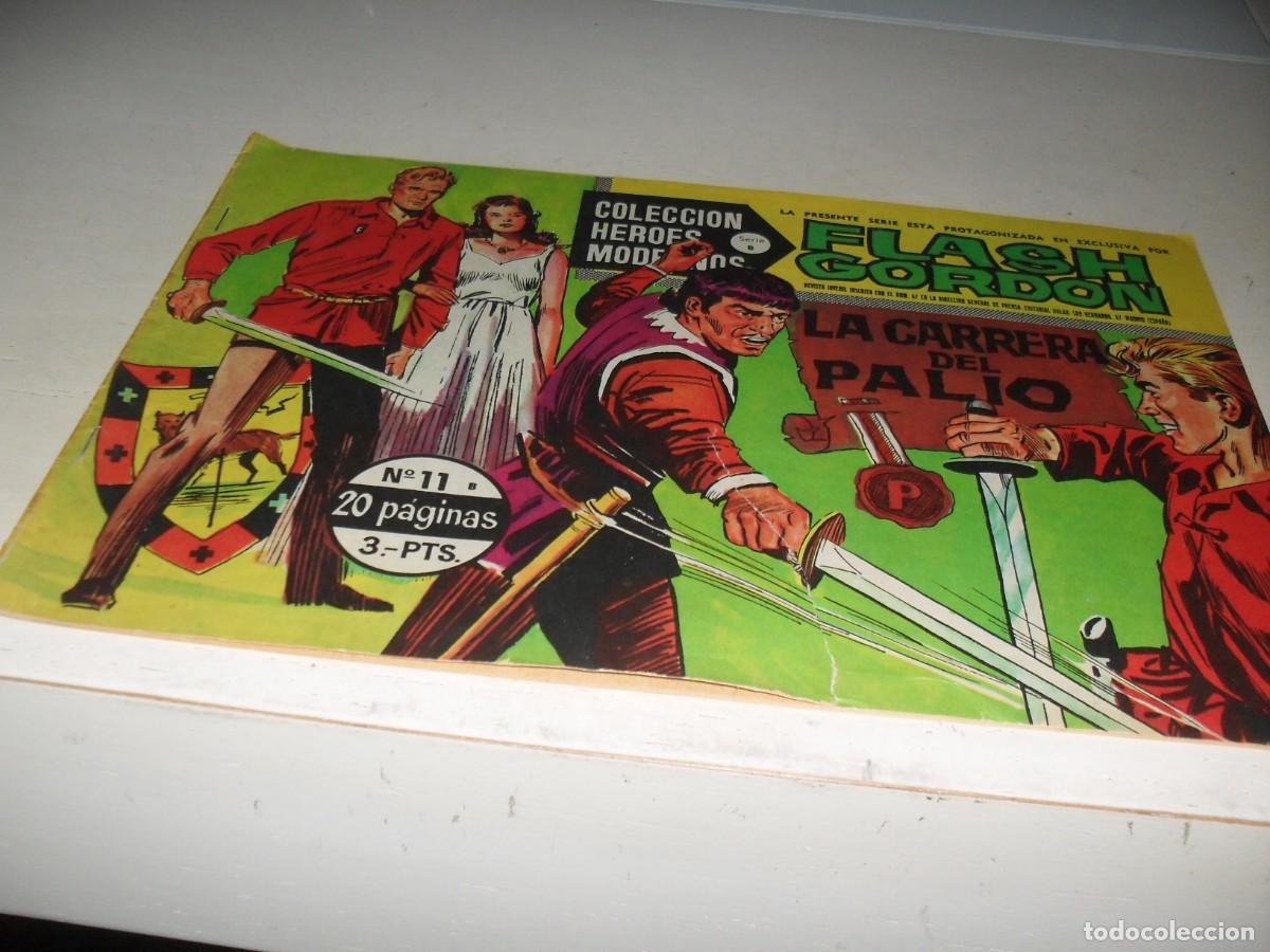 Tebeos: FLASH GORDON,SERIE B,N&ordm; 11 LA CARRERA DEL PALIO,(DE 75),DOLAR,1964 - Foto 1