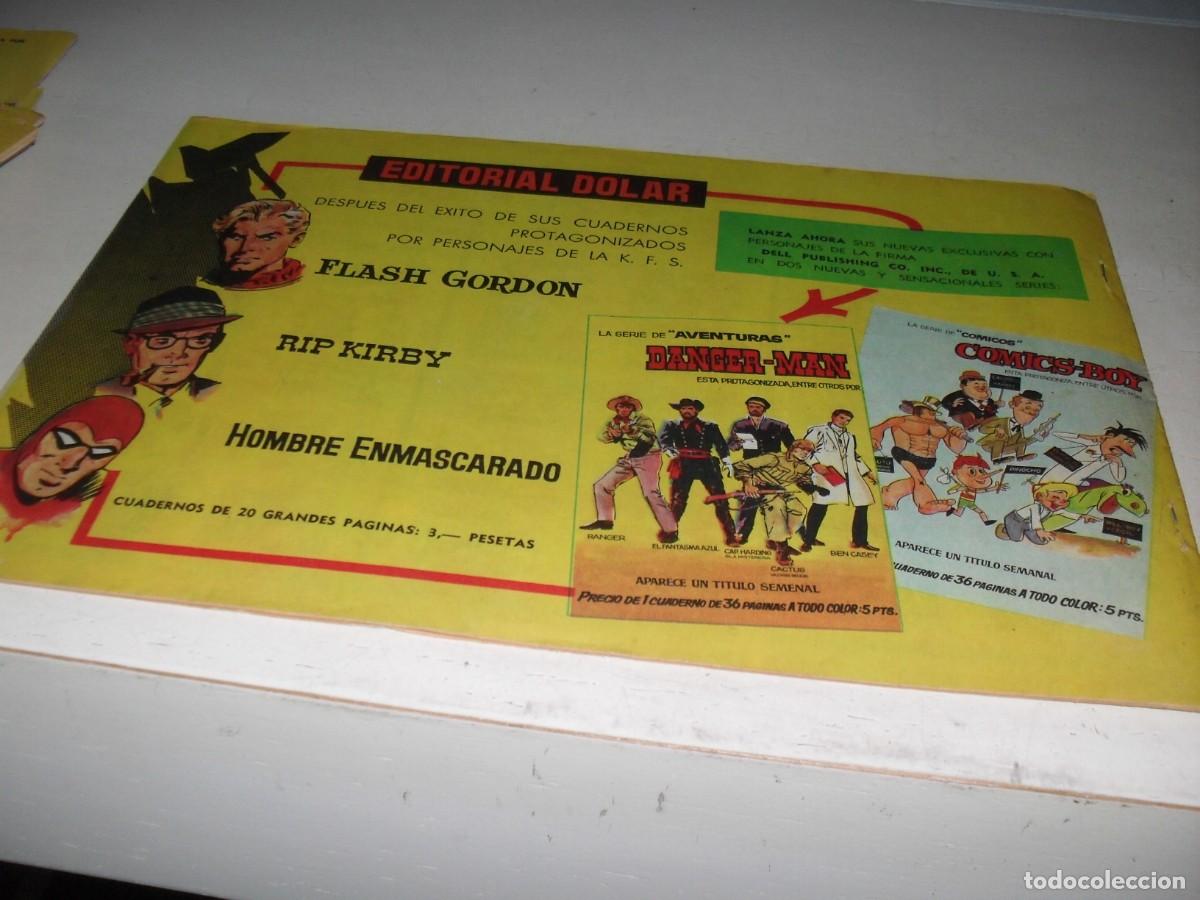 Tebeos: FLASH GORDON,SERIE B,N&ordm; 11 LA CARRERA DEL PALIO,(DE 75),DOLAR,1964 - Foto 2