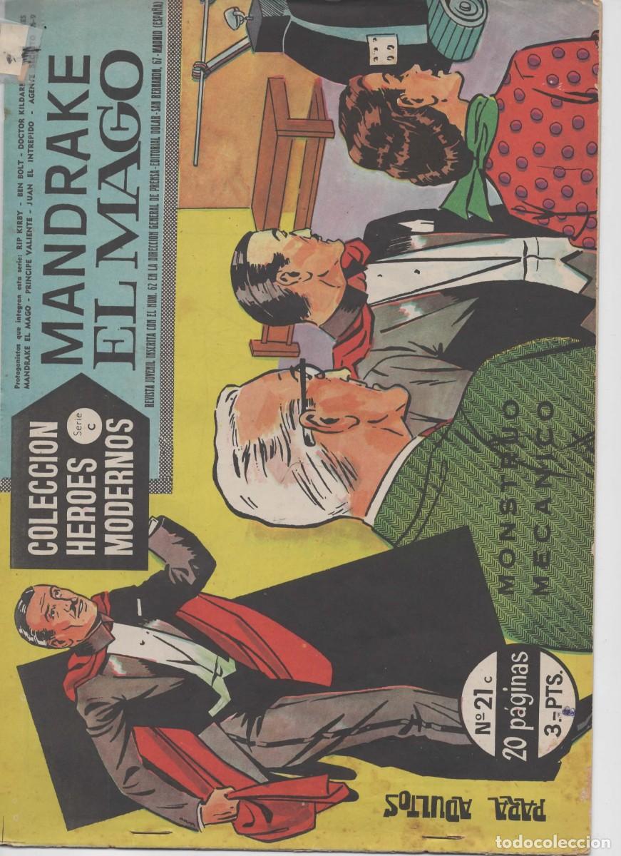 Tebeos: Mandrake el mago 21Monsstruo mecanico - Foto 1