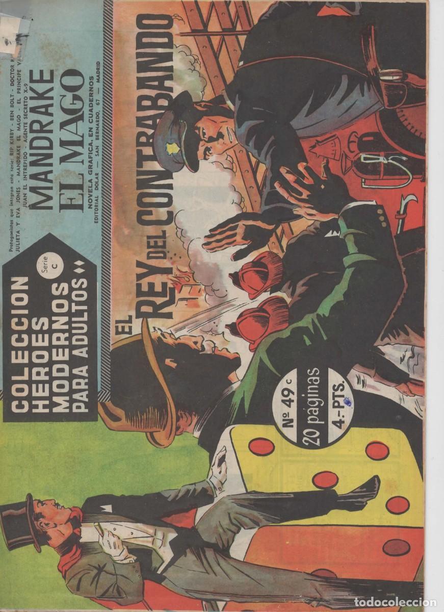 Tebeos: Mandrake el mago 49-El rey del contrabando - Foto 1