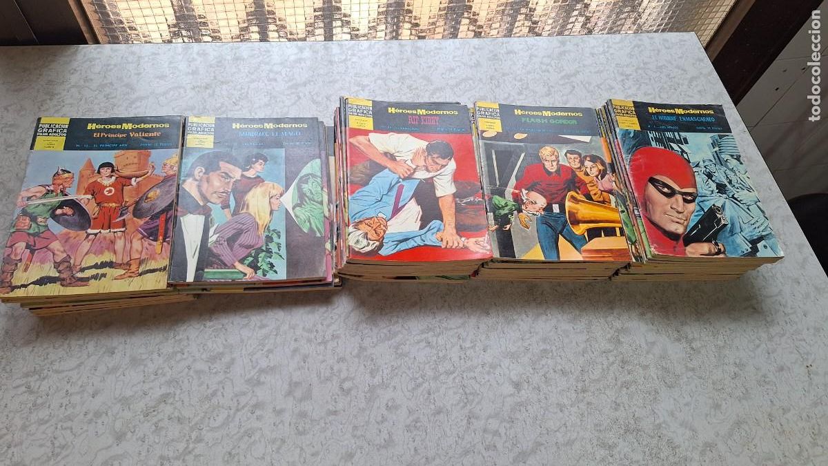 Tebeos: Heroes Modernos s&egrave;rie amarilla completa - Foto 4