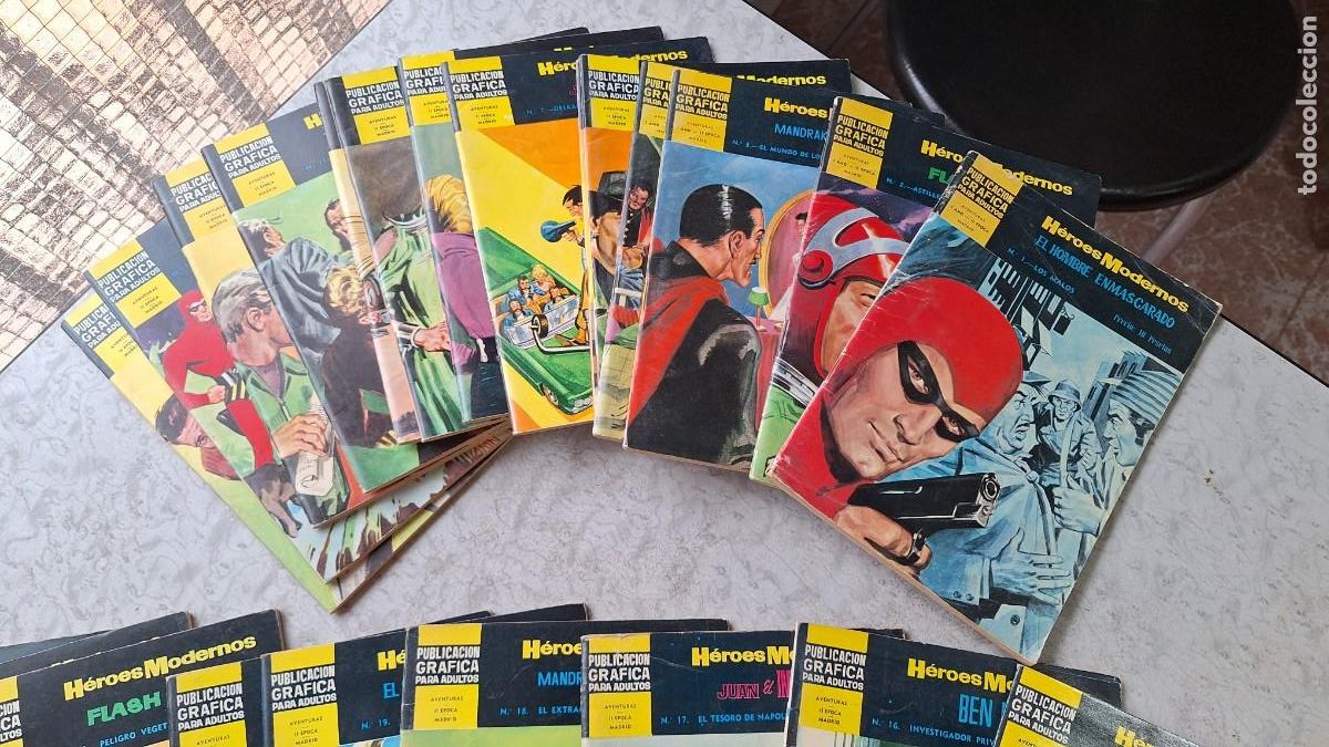 Tebeos: Heroes Modernos s&egrave;rie amarilla completa - Foto 6