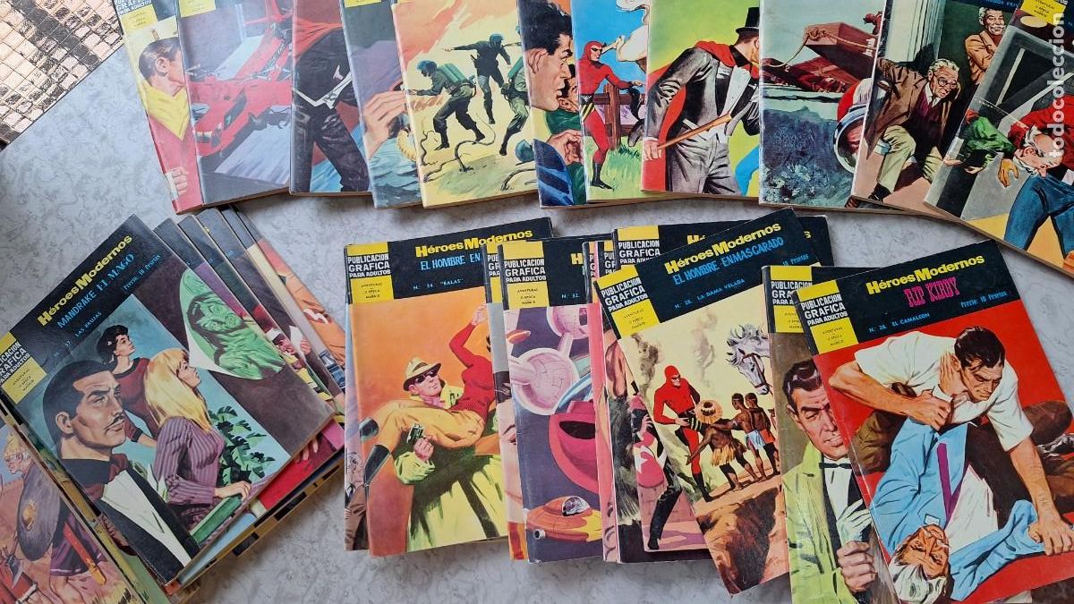 Tebeos: Heroes Modernos s&egrave;rie amarilla completa - Foto 7