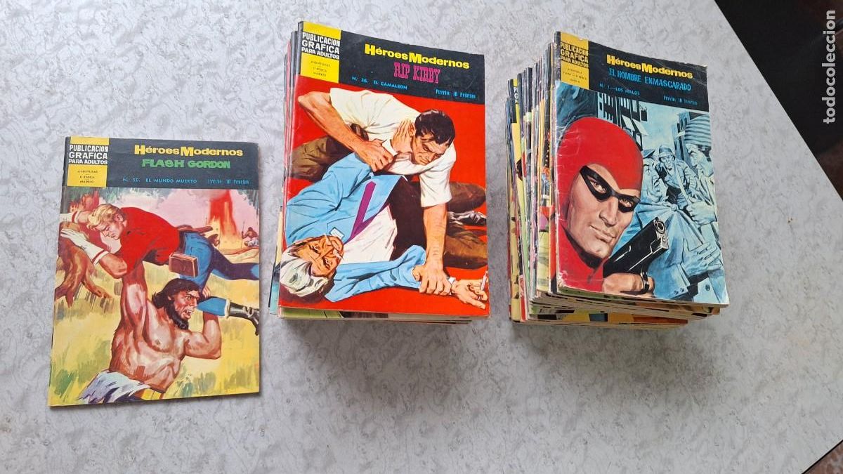 Tebeos: Heroes Modernos s&egrave;rie amarilla completa - Foto 8