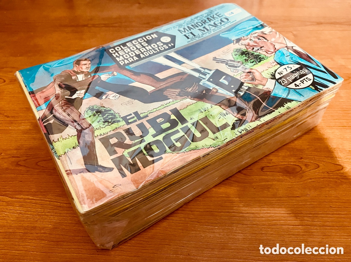 Tebeos: COLECCI&Oacute;N H&Eacute;ROES MODERNOS, 73 N&Uacute;MEROS DE 75, (EDITORIAL D&Oacute;LAR), COMO NUEVA!! - Foto 2