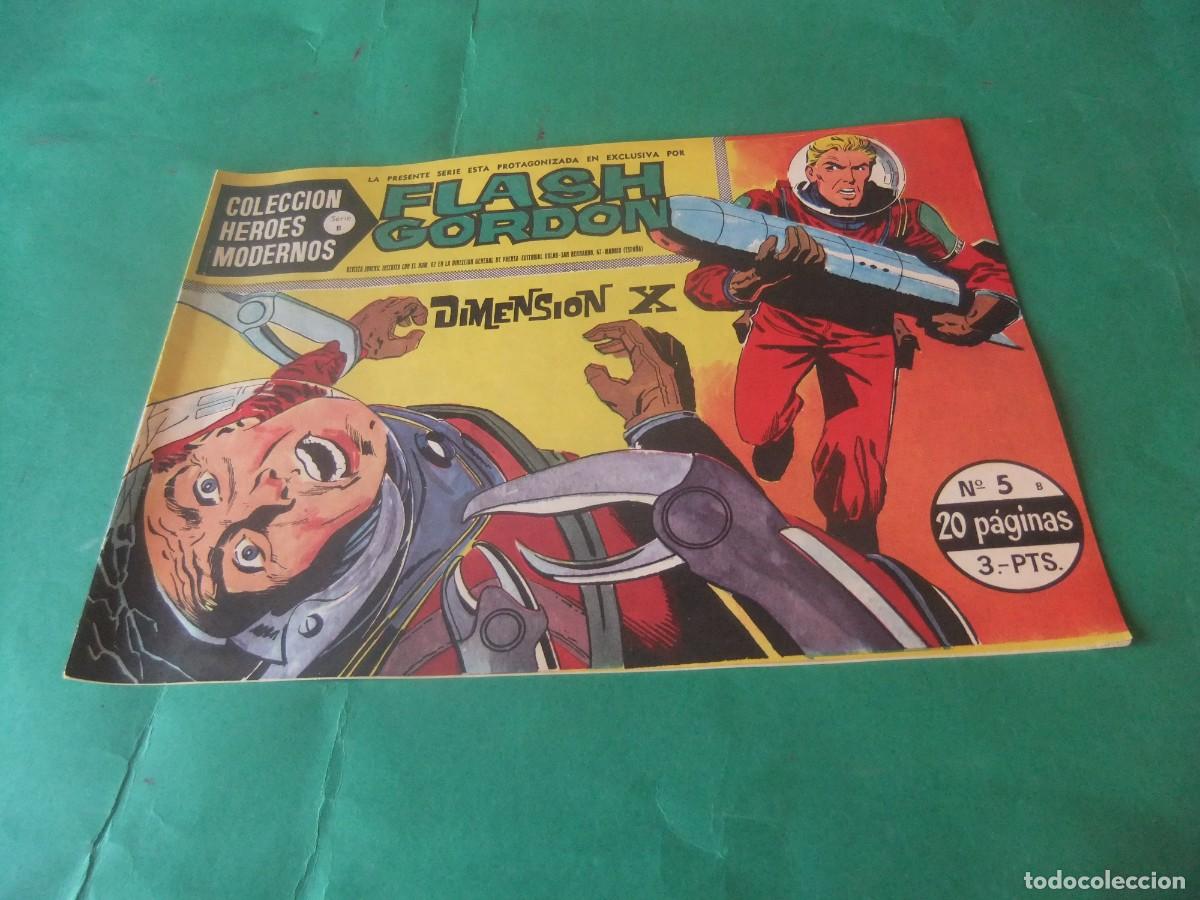 Tebeos: COLECCION HEROES MODERNOS SERIE B N&ordm; 5 FLASH GORDON DOLAR - Foto 1