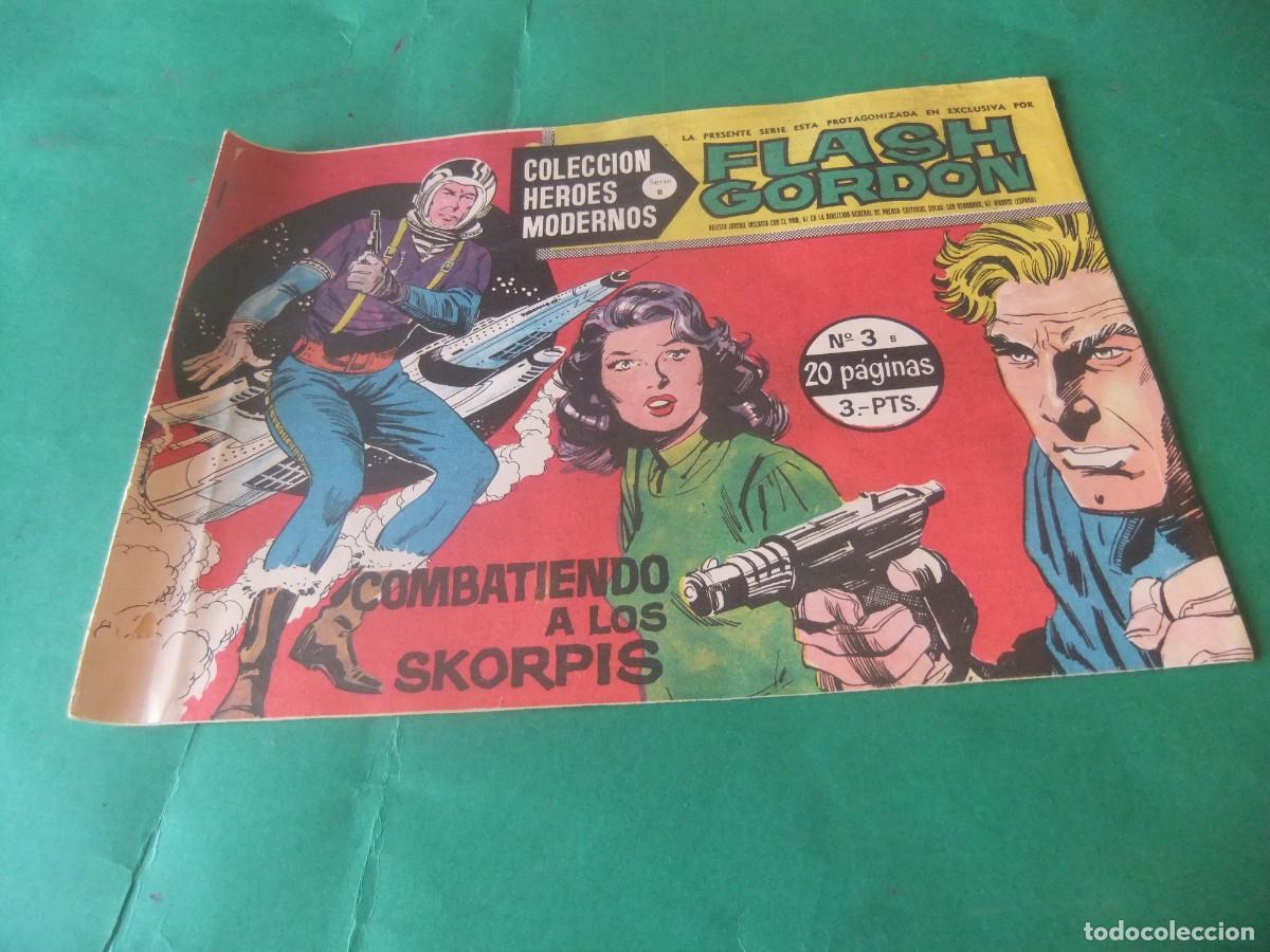 Tebeos: COLECCION HEROES MODERNOS SERIE B N&ordm; 3 FLASH GORDON DOLAR - Foto 1