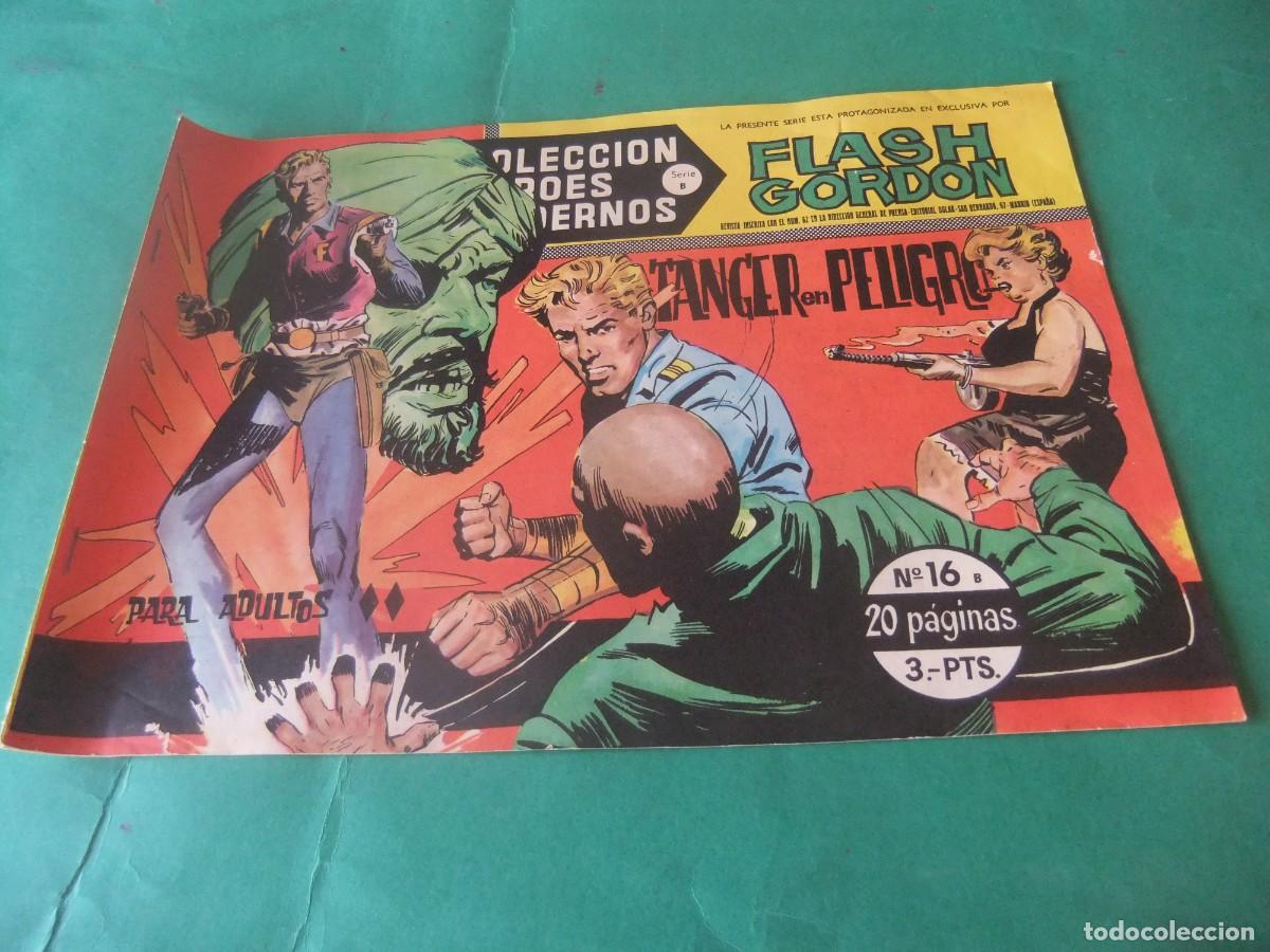 Tebeos: COLECCION HEROES MODERNOS SERIE B N&ordm; 16 FLASH GORDON DOLAR - Foto 1