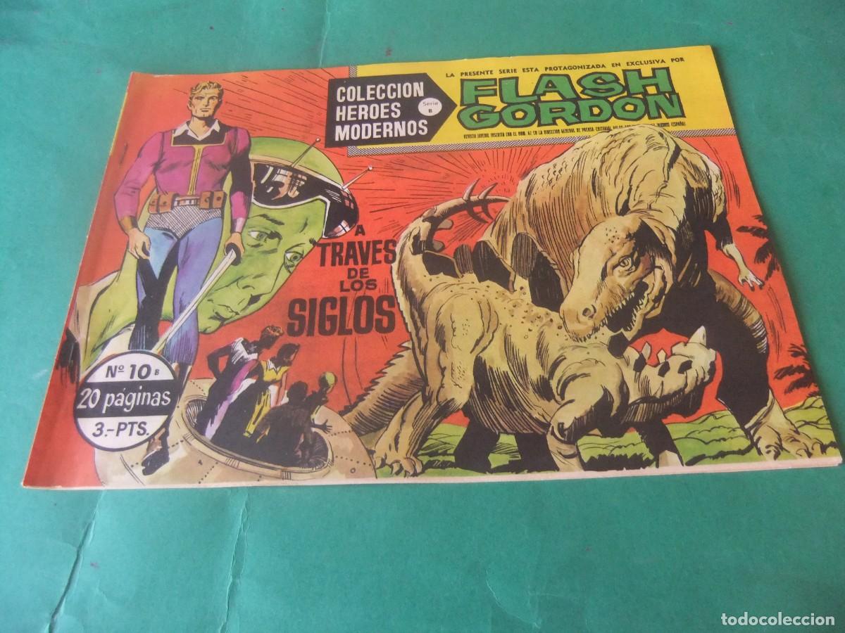 Tebeos: COLECCION HEROES MODERNOS SERIE B N&ordm; 10 FLASH GORDON DOLAR - Foto 1