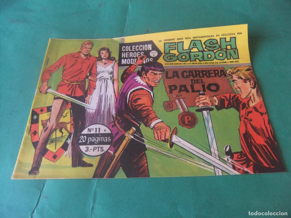 Tebeos: COLECCION HEROES MODERNOS SERIE B N&ordm; 11 FLASH GORDON DOLAR - Foto 1