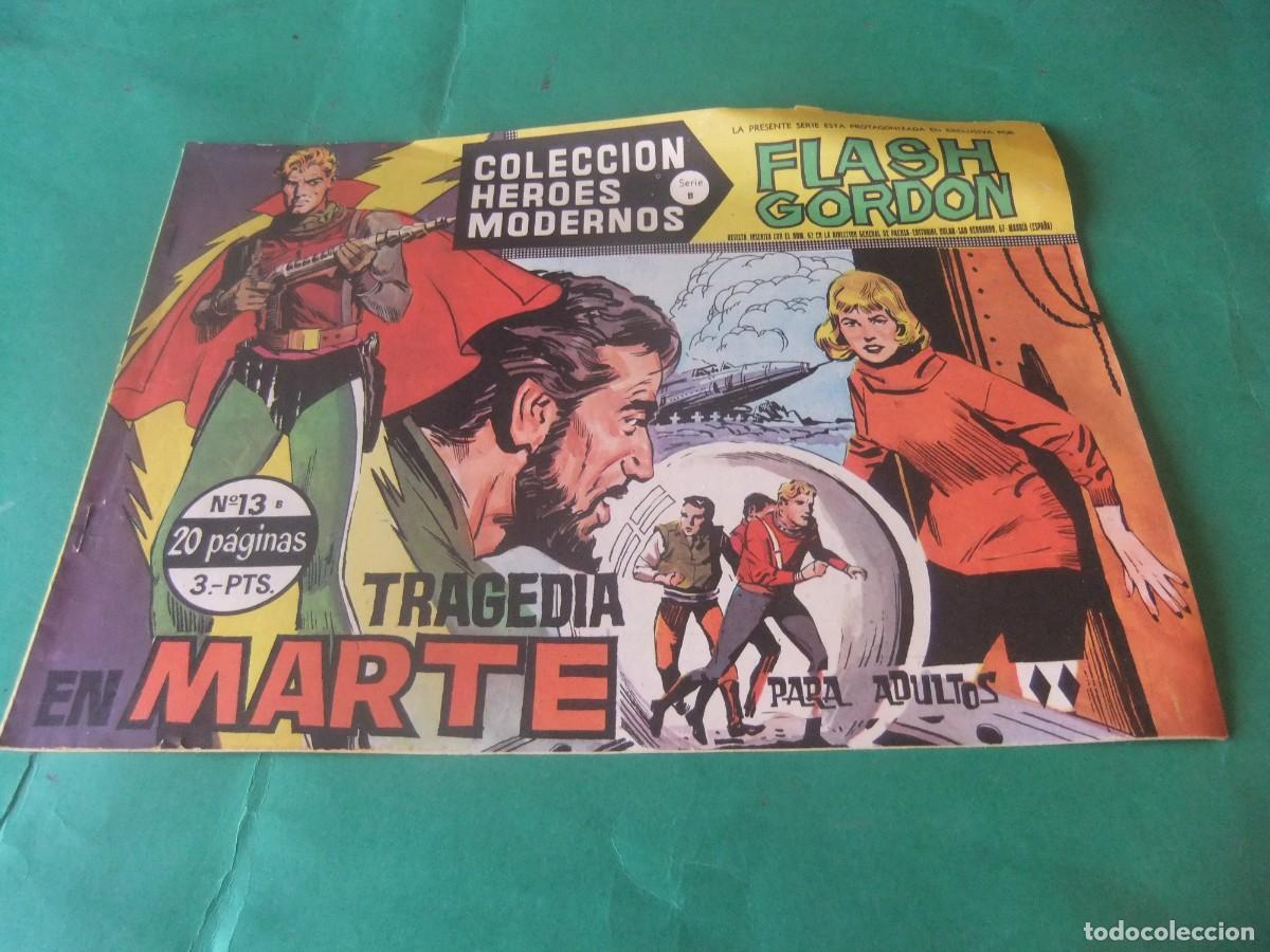 Tebeos: COLECCION HEROES MODERNOS SERIE B N&ordm; 13 FLASH GORDON DOLAR - Foto 1