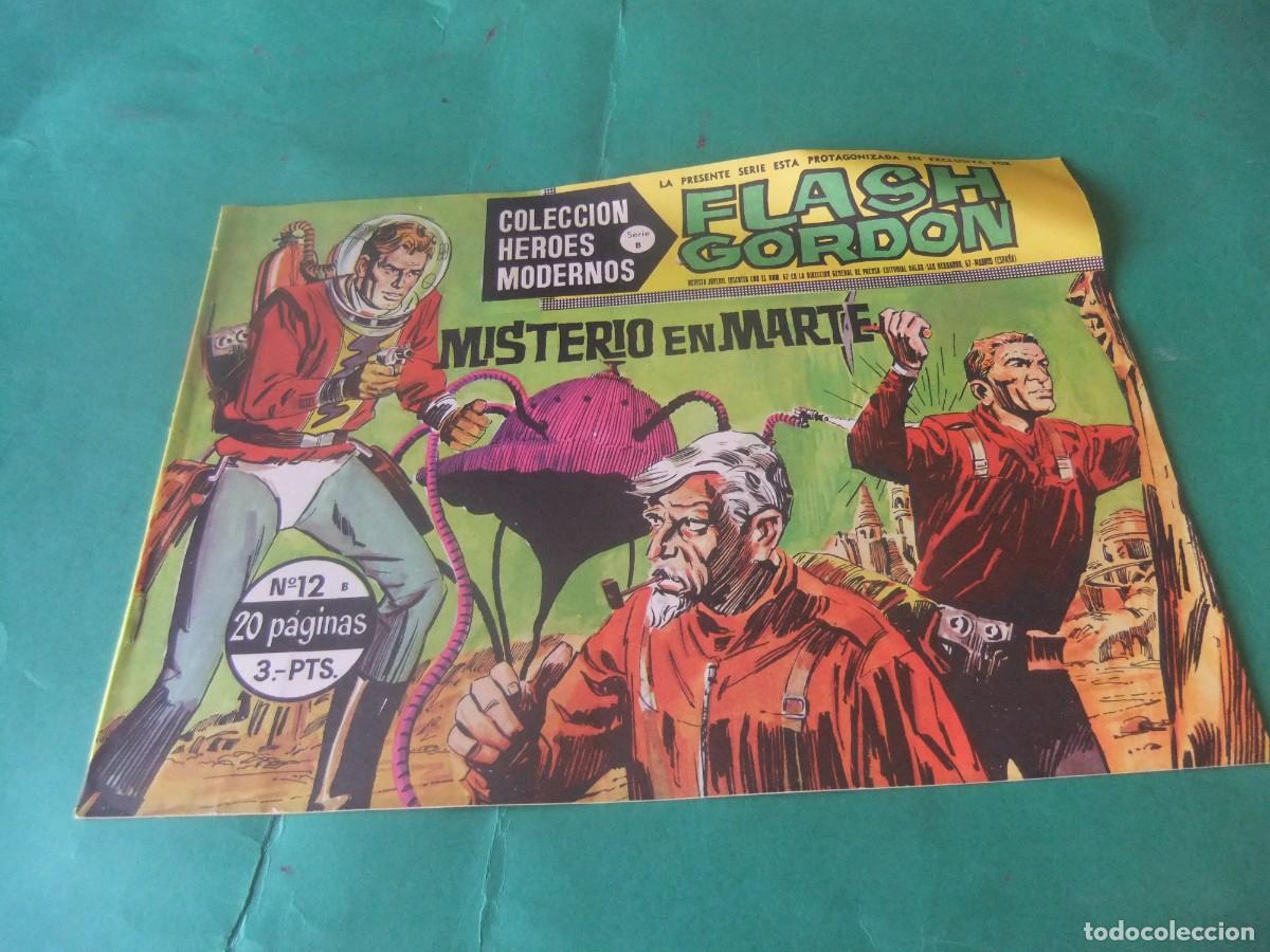 Tebeos: COLECCION HEROES MODERNOS SERIE B N&ordm; 12 FLASH GORDON DOLAR - Foto 1