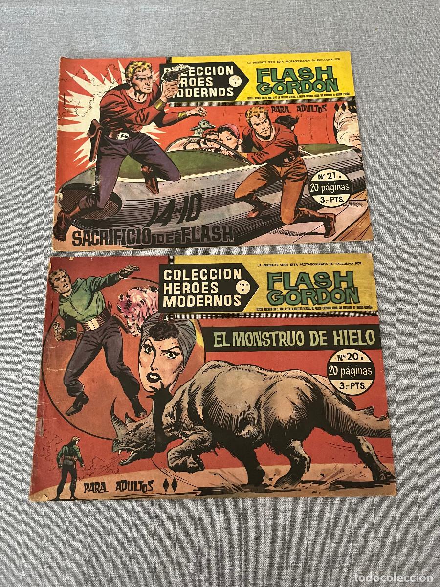Tebeos: LOTE DE 10 ANTIGUOS COMICS. FLASH GORDON Y HAZA&Ntilde;AS BELICAS - Foto 7