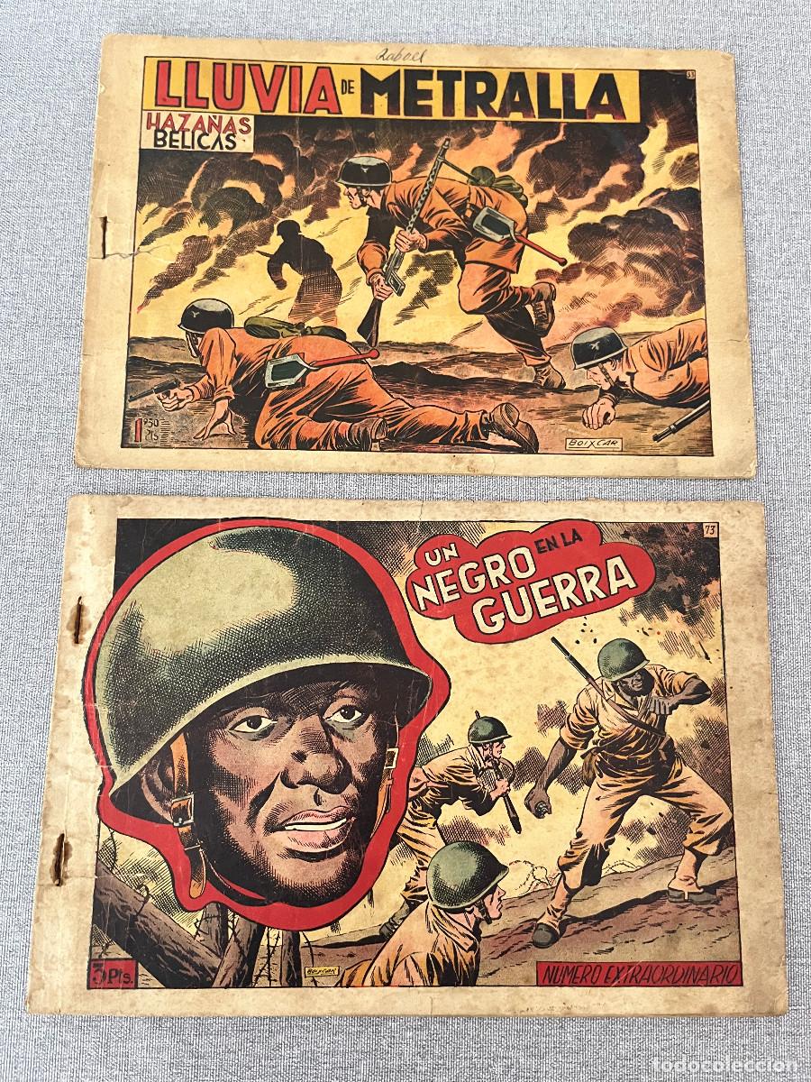 Tebeos: LOTE DE 10 ANTIGUOS COMICS. FLASH GORDON Y HAZA&Ntilde;AS BELICAS - Foto 8
