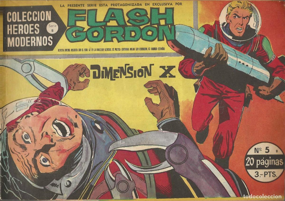 Tebeos: COLECCI&Oacute;N HEROES MODERNOS -- FLASH GORDON N&ordm; 5 - Foto 1