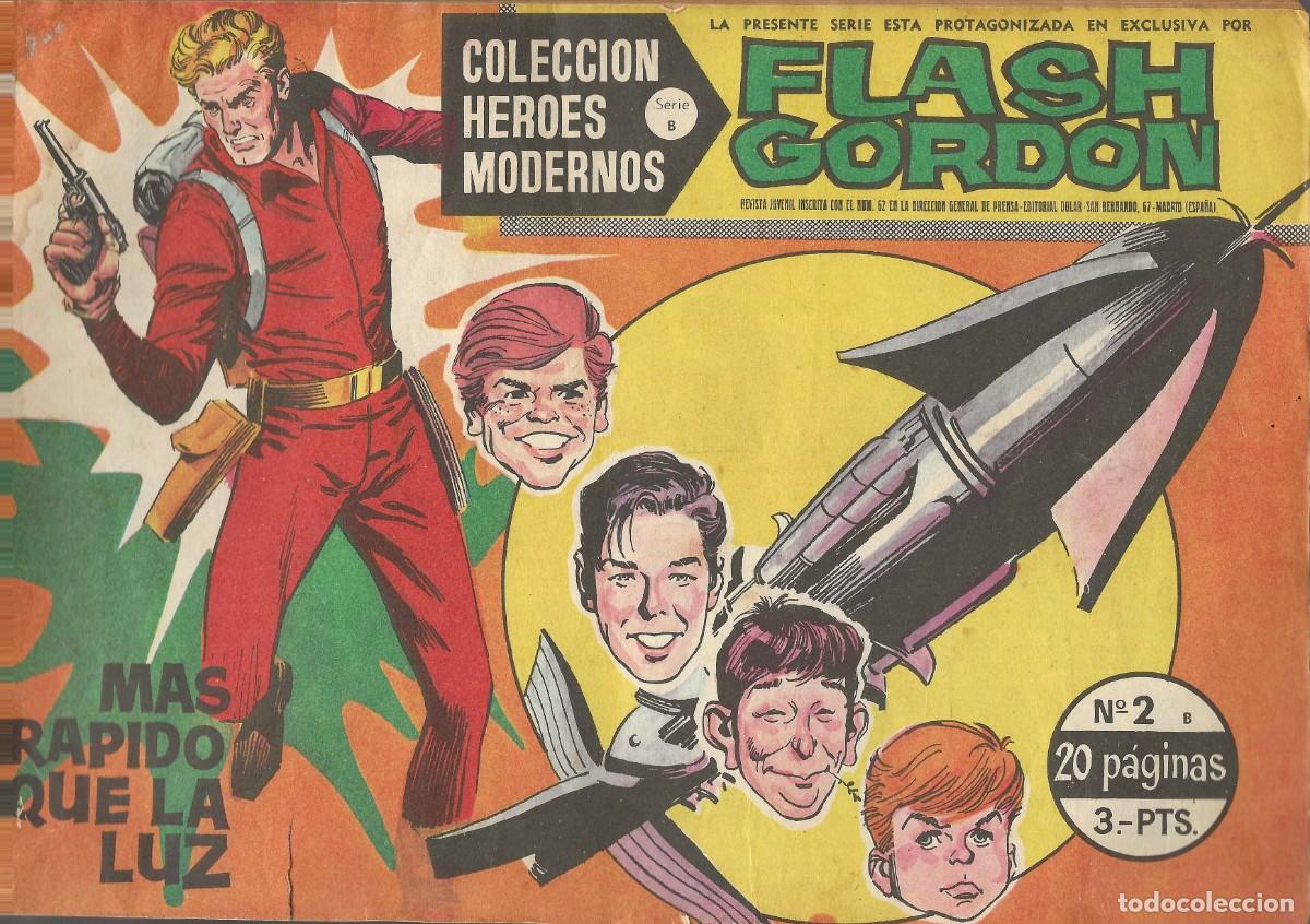 Tebeos: COLECCI&Oacute;N HEROES MODERNOS -- FLASH GORDON N&ordm; 2 - Foto 1
