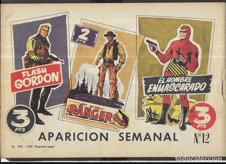 Tebeos: Flash Gordon. Col.Heroes Modernos N&ordm; 12 El Extra&ntilde;o. Editorial D&oacute;lar 1958 - Foto 2
