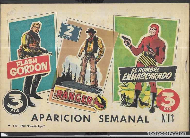 Tebeos: Flash Gordon. Col.Heroes Modernos N&ordm; 13 Las Amazonas. Editorial D&oacute;lar 1958 - Foto 2