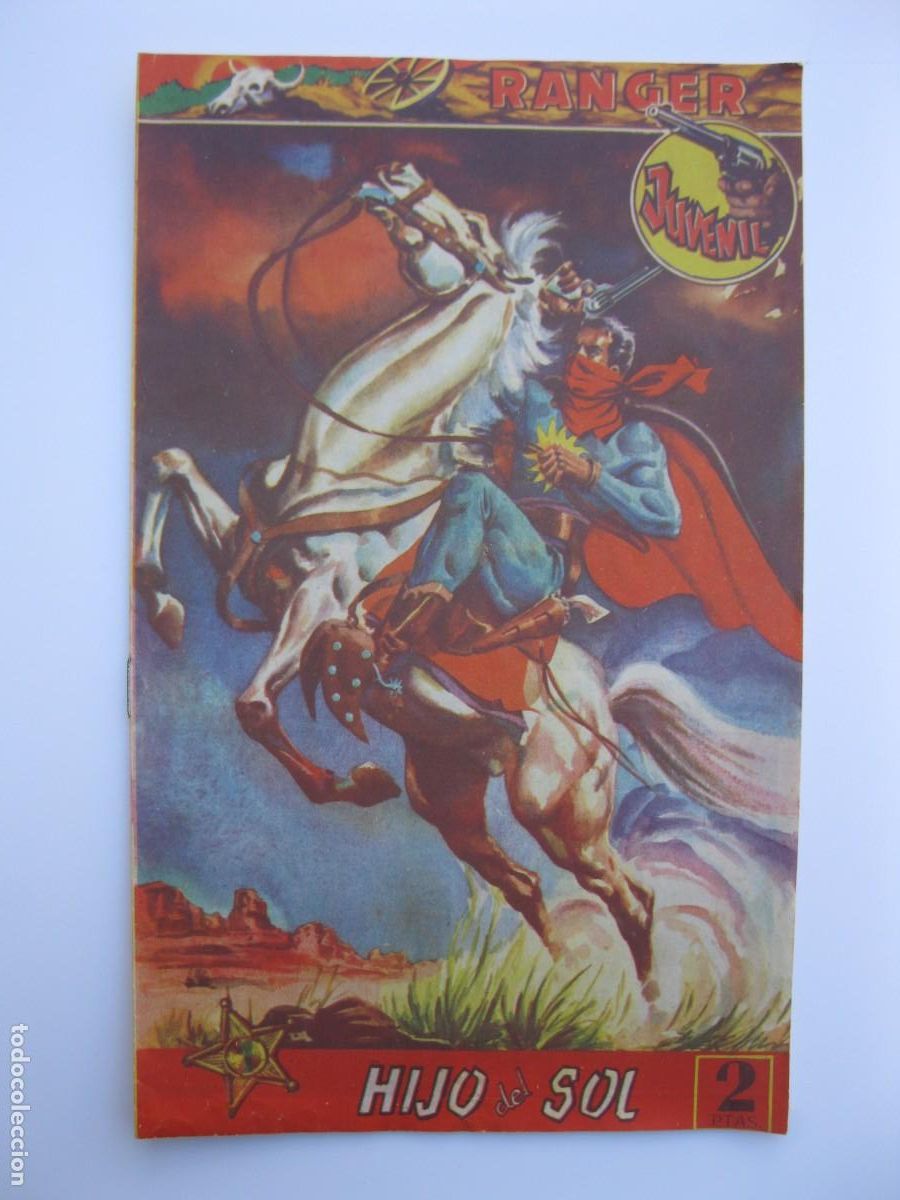 Tebeos: RANGER JUVENIL - N&ordm; 1 - HIJO DEL SOL - ORIGINAL - EDITORIAL DOLAR. - Foto 1