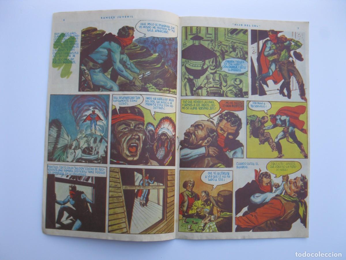 Tebeos: RANGER JUVENIL - N&ordm; 1 - HIJO DEL SOL - ORIGINAL - EDITORIAL DOLAR. - Foto 2