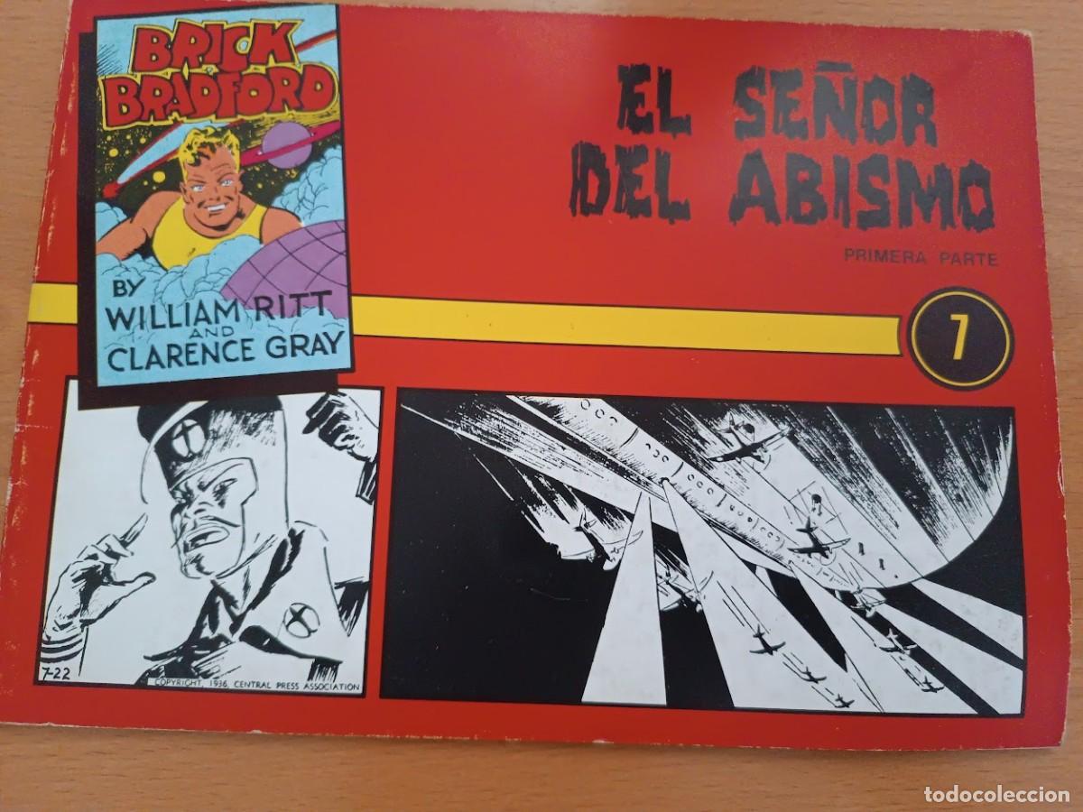 Tebeos: COMIC BRICK BRADFORD, GRANDES CLASICOS DELCOMIC PASADO - Foto 1
