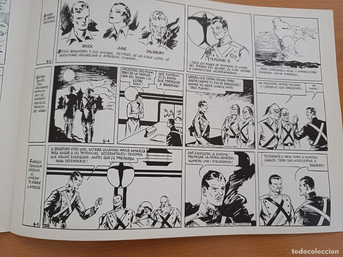 Tebeos: COMIC BRICK BRADFORD, GRANDES CLASICOS DELCOMIC PASADO - Foto 4