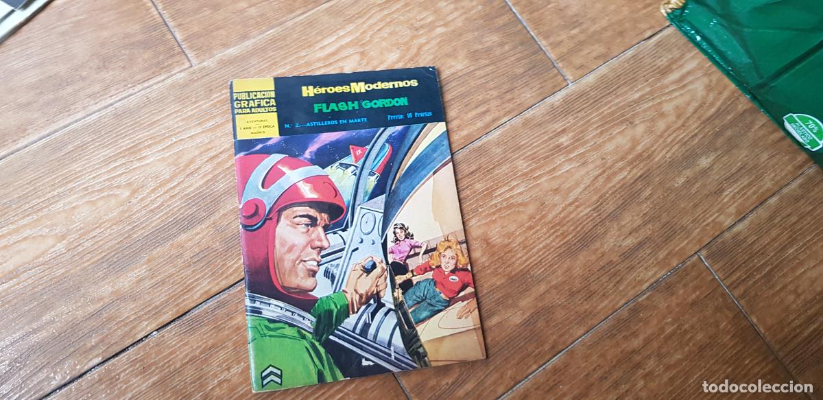 Tebeos: FLASH GORDON N&ordm; 2 HEROES MODERNOS EDITORIAL DOLAR 1966 - II &Eacute;POCA. - Foto 1