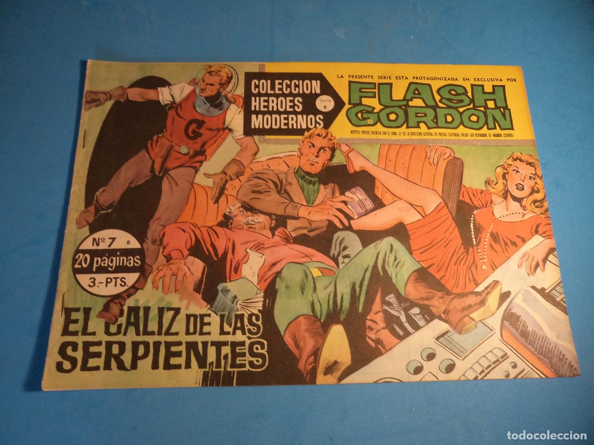 Tebeos: Flash Gordon. Heroes Modernos serie B. N&ordm; 7. Dolar. - Foto 1