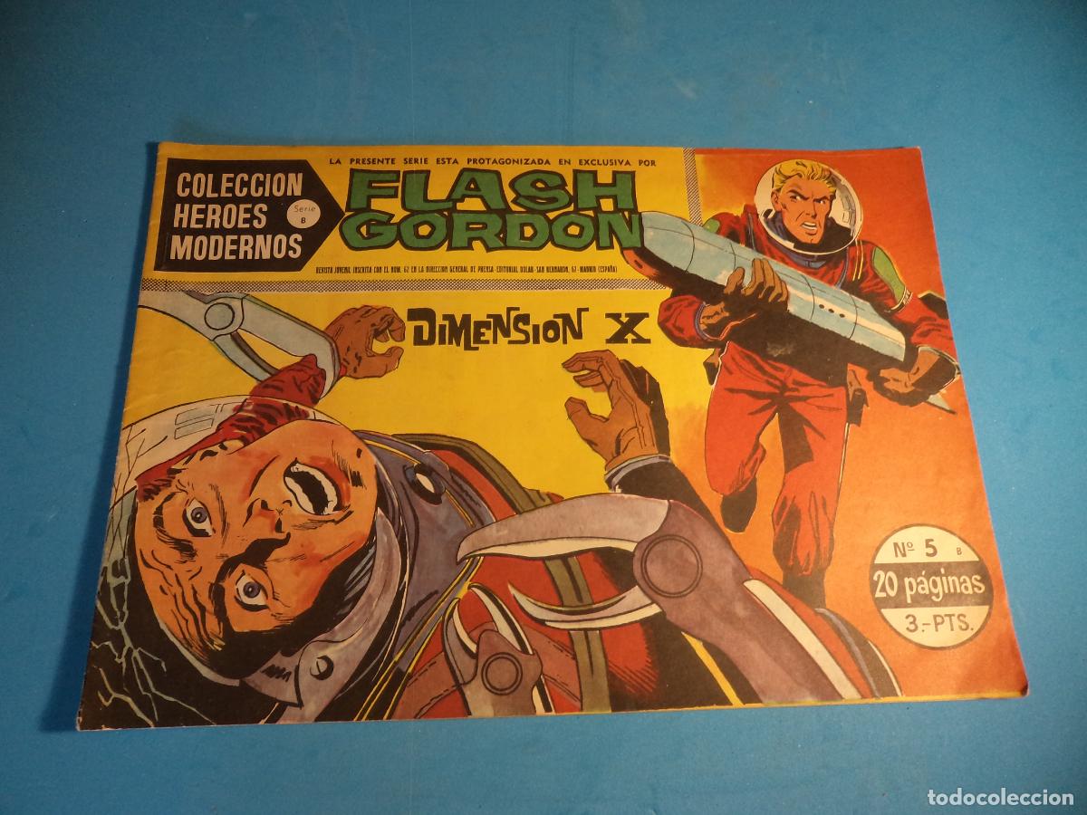 Tebeos: Flash Gordon. Heroes Modernos serie B. N&ordm; 5. Dolar. - Foto 1
