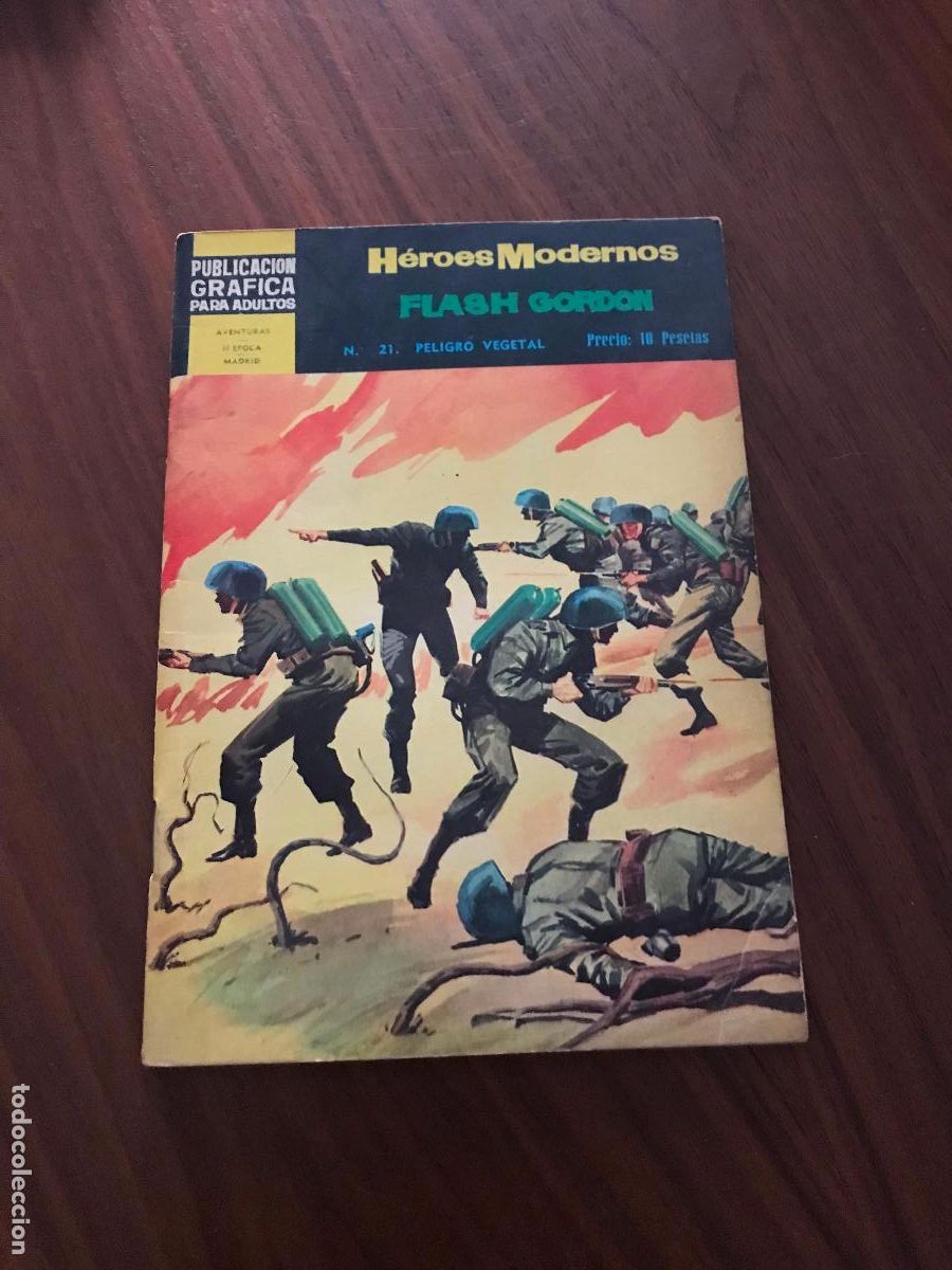 Tebeos: HEROES MODERNOS II &Eacute;POCA FLASH GORDON N&ordm; 21 , EDITORIAL D&Oacute;LAR - Foto 1