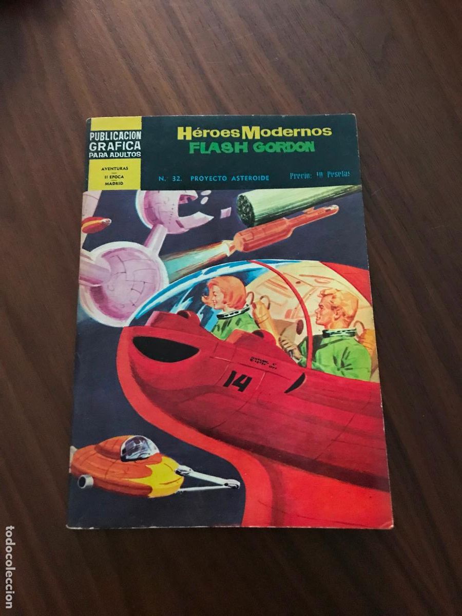 Tebeos: HEROES MODERNOS II &Eacute;POCA FLASH GORDON N&ordm; 32 , EDITORIAL D&Oacute;LAR - Foto 1