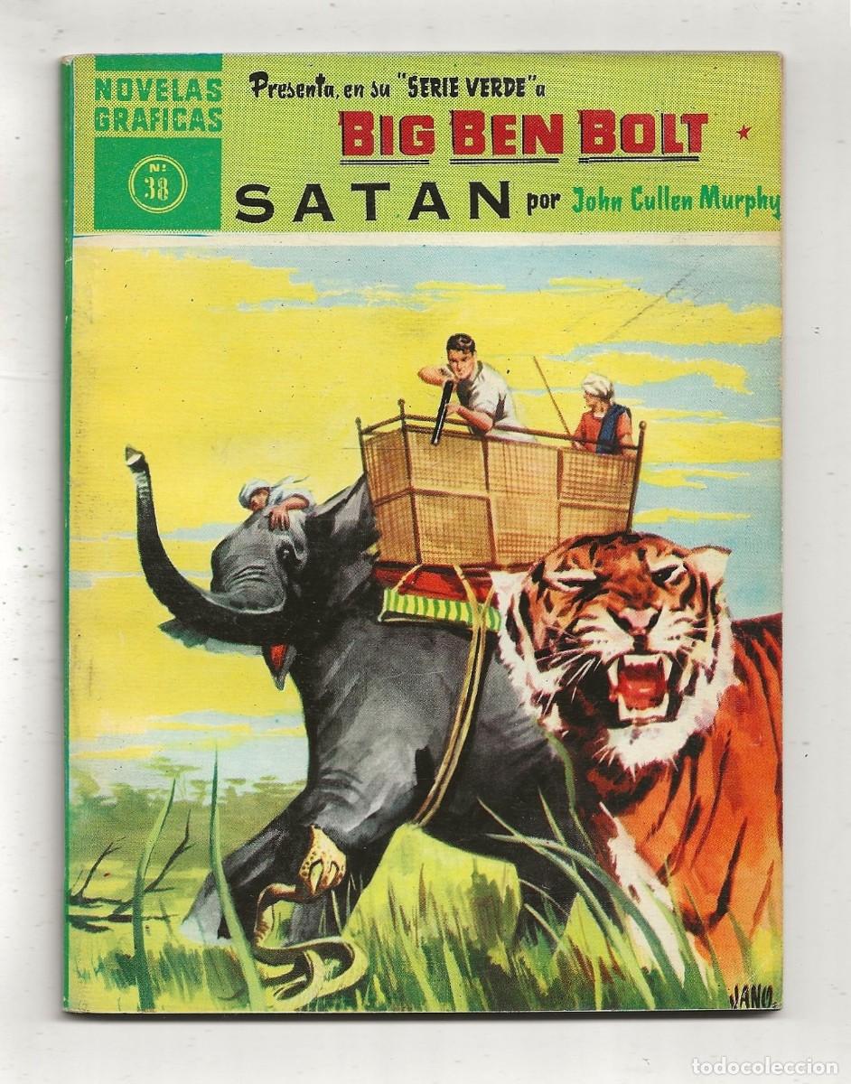 Tebeos: BIG BEN BOLT N&ordm; 38 - SAT&Aacute;N - SERIE VERDE - DOLAR - Foto 1