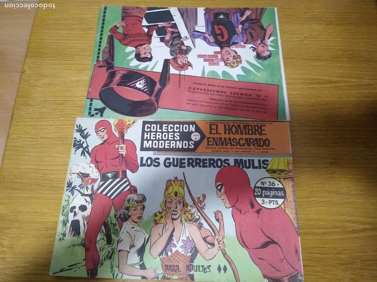 Tebeos: COLECCI&Oacute;N HEROES MODERNOS - LOTE DE 39. - Foto 4