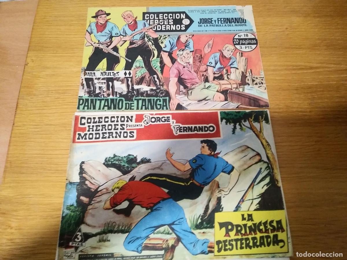 Tebeos: COLECCI&Oacute;N HEROES MODERNOS - LOTE DE 39. - Foto 18