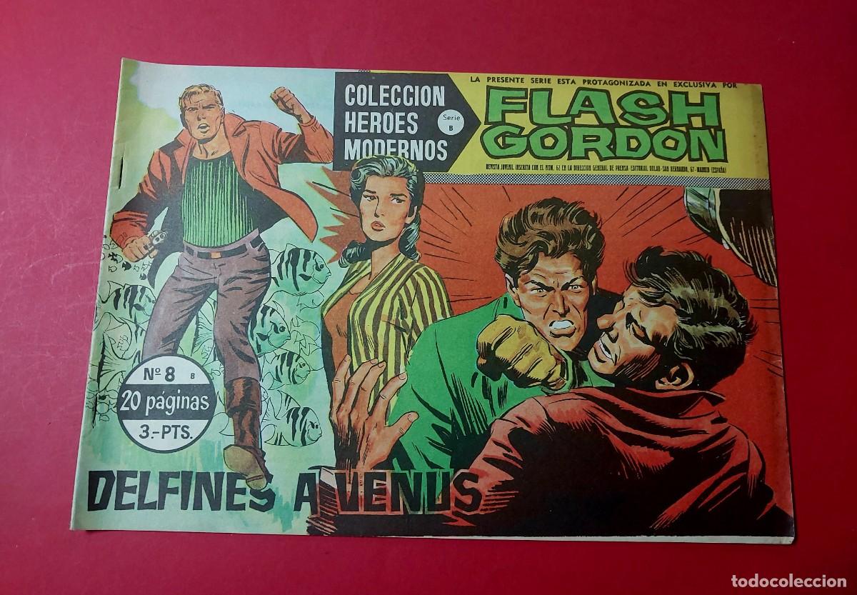 Tebeos: Flash Gordon N&ordm; 8 B Colecci&oacute;n Heroes Modernos S.B. Dolar 1964 Ref 618 - Foto 1
