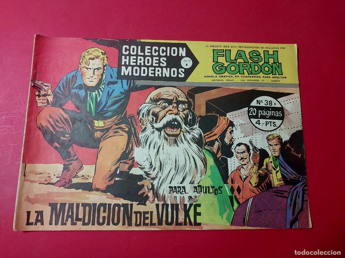 Tebeos: Flash Gordon N&ordm; 38 B Colecci&oacute;n Heroes Modernos S.B. Dolar 1964 Ref 618 - Foto 1