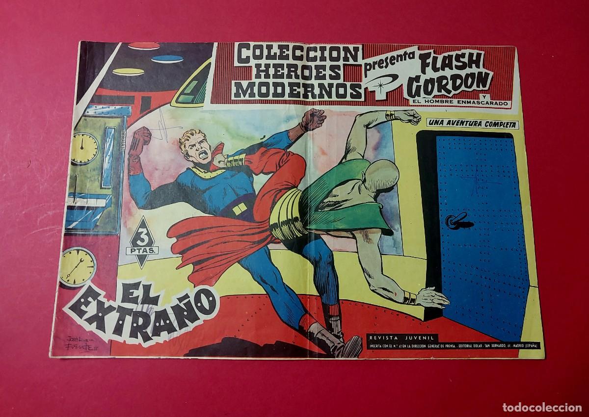 Tebeos: Flash Gordon N&ordm; 12 Colecci&oacute;n Heroes Modernos Dolar 1959 Ref 618 - Foto 1