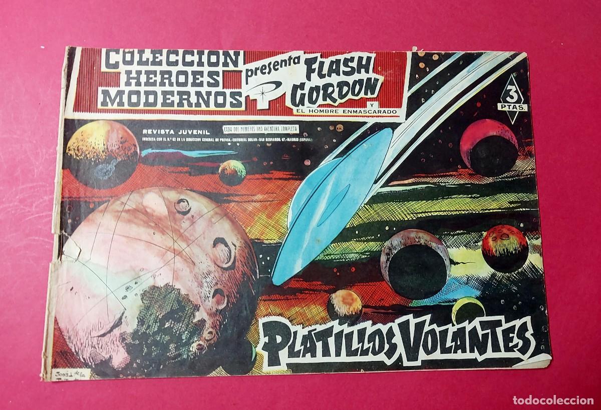 Tebeos: Flash Gordon N&ordm; 32 Colecci&oacute;n Heroes Modernos Dolar 1958 Ref 618 - Foto 1