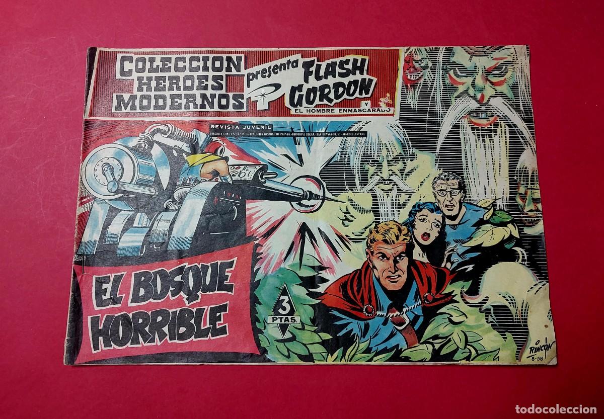 Tebeos: Flash Gordon N&ordm; 47 Colecci&oacute;n Heroes Modernos Dolar 1958 Ref 618 - Foto 1