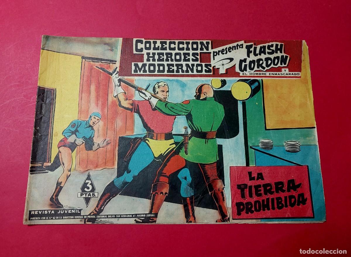 Tebeos: Flash Gordon N&ordm; 027 Colecci&oacute;n Heroes Modernos Dolar 1958 Ref 618 - Foto 1