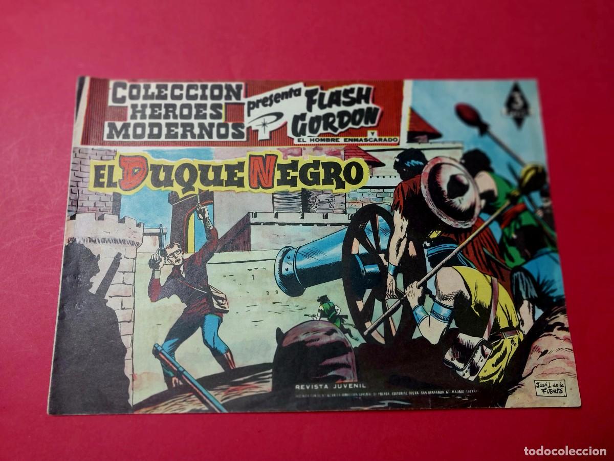 Tebeos: Flash Gordon N&ordm; 46 Colecci&oacute;n Heroes Modernos Dolar 1958 Ref 618 - Foto 1