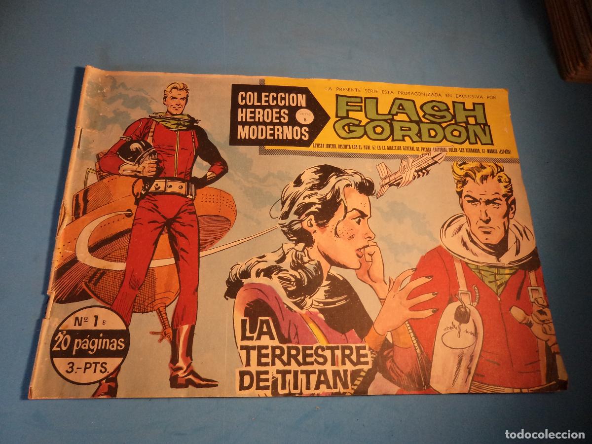 Tebeos: Flash Gordon. Serie B. N&ordm; 1. Dolar - Foto 1