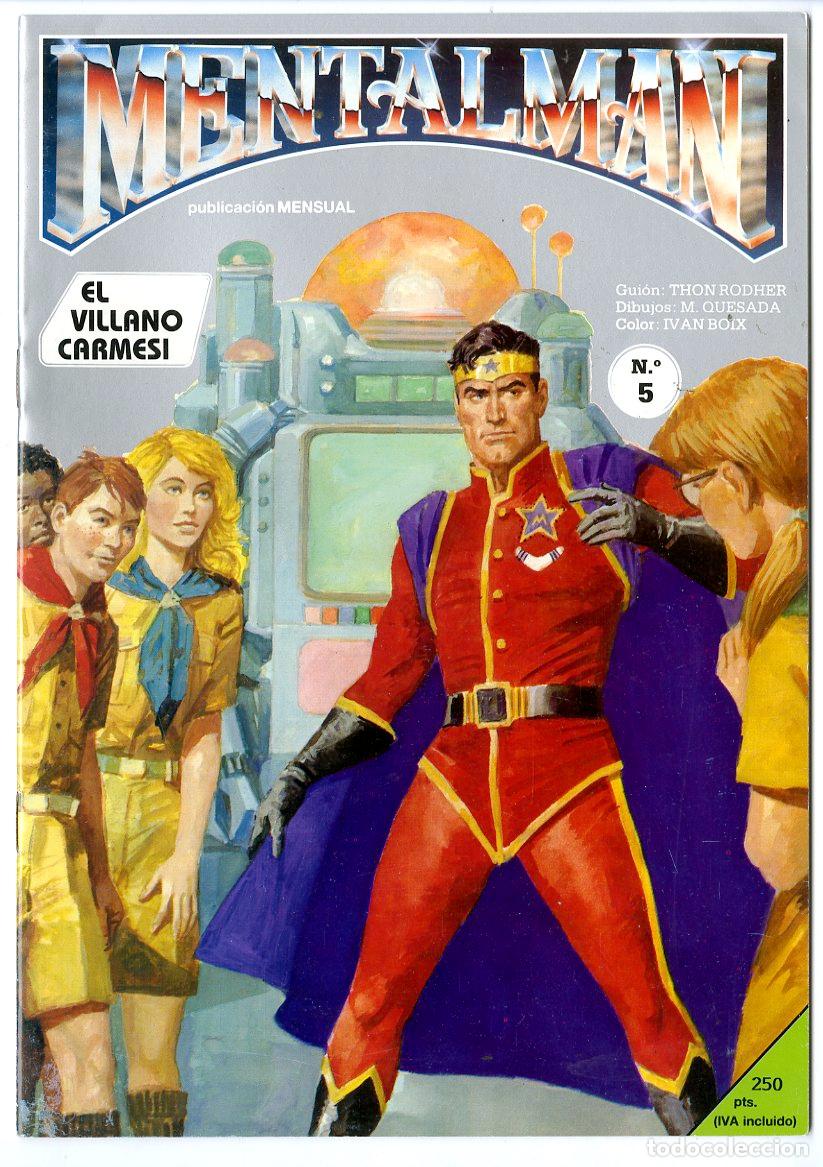Tebeos: Mentalman / El Villano Carmesi / N.5 - Foto 1