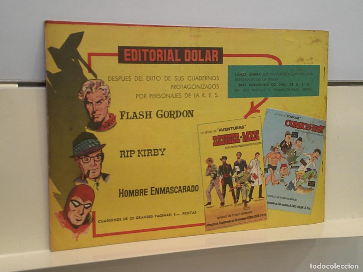 Tebeos: FLASH GORDON N&ordm; 19 PELIGRO EN EL ESPACIO - HEROES MODERNOS SERIE B - DOLAR - Foto 2