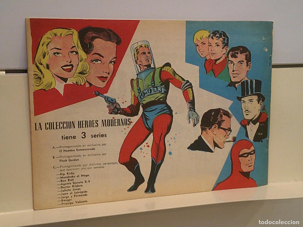 Tebeos: FLASH GORDON N&ordm; 8 DELFINES A VENUS - HEROES MODERNOS SERIE B - DOLAR - Foto 2