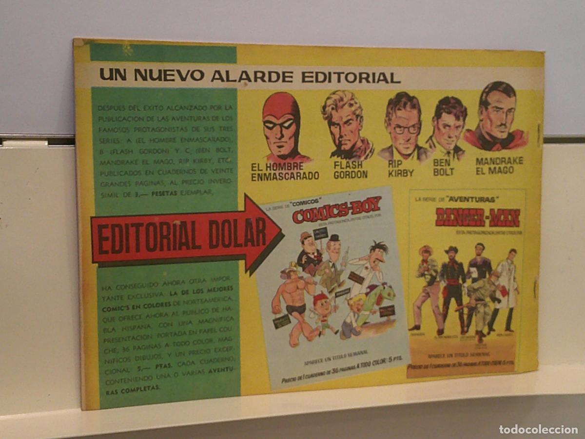 Tebeos: FLASH GORDON N&ordm; 17 PRISION SATELITE - HEROES MODERNOS SERIE B - DOLAR - Foto 2