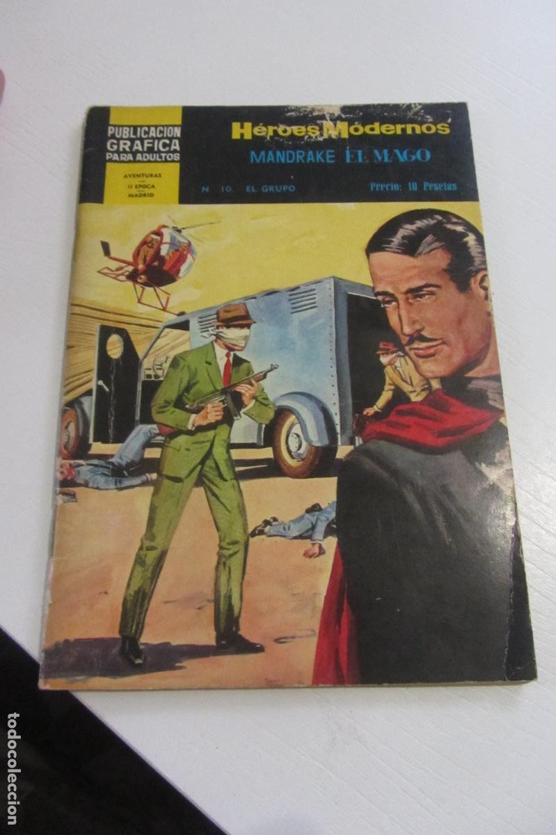 Tebeos: HEROES MODERNOS - MANDRAKE EL MAGO N&ordm; 10 DOLAR ARX251 - Foto 1